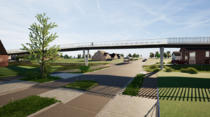 Fietsbrug Leireken