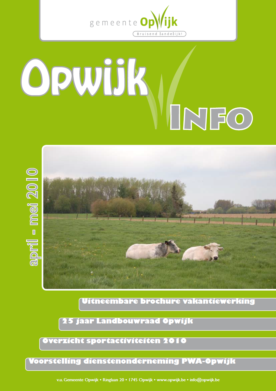  Infoblad april - mei 2010