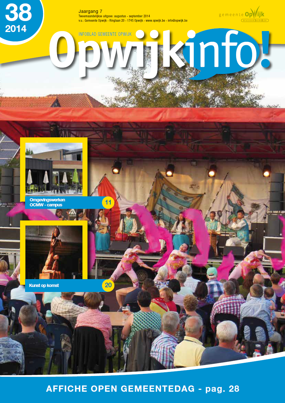  Infoblad augustus - september 2014