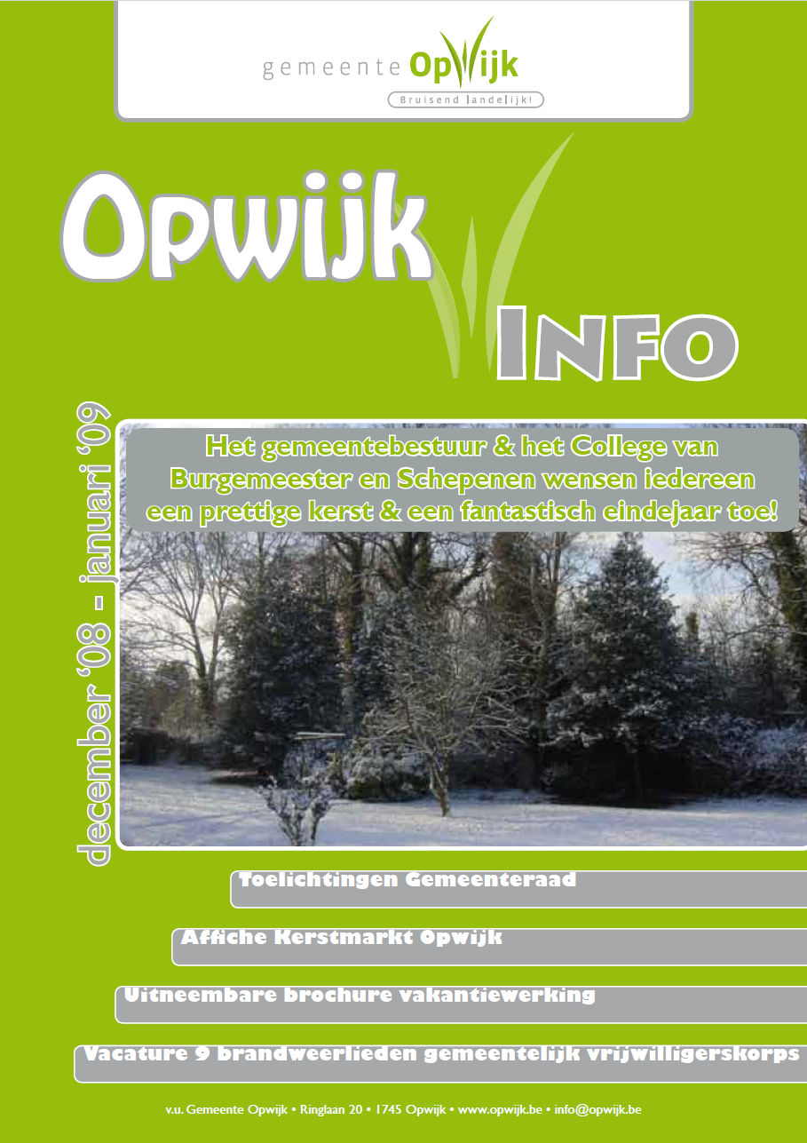  Infoblad december 2008 - januari 2009