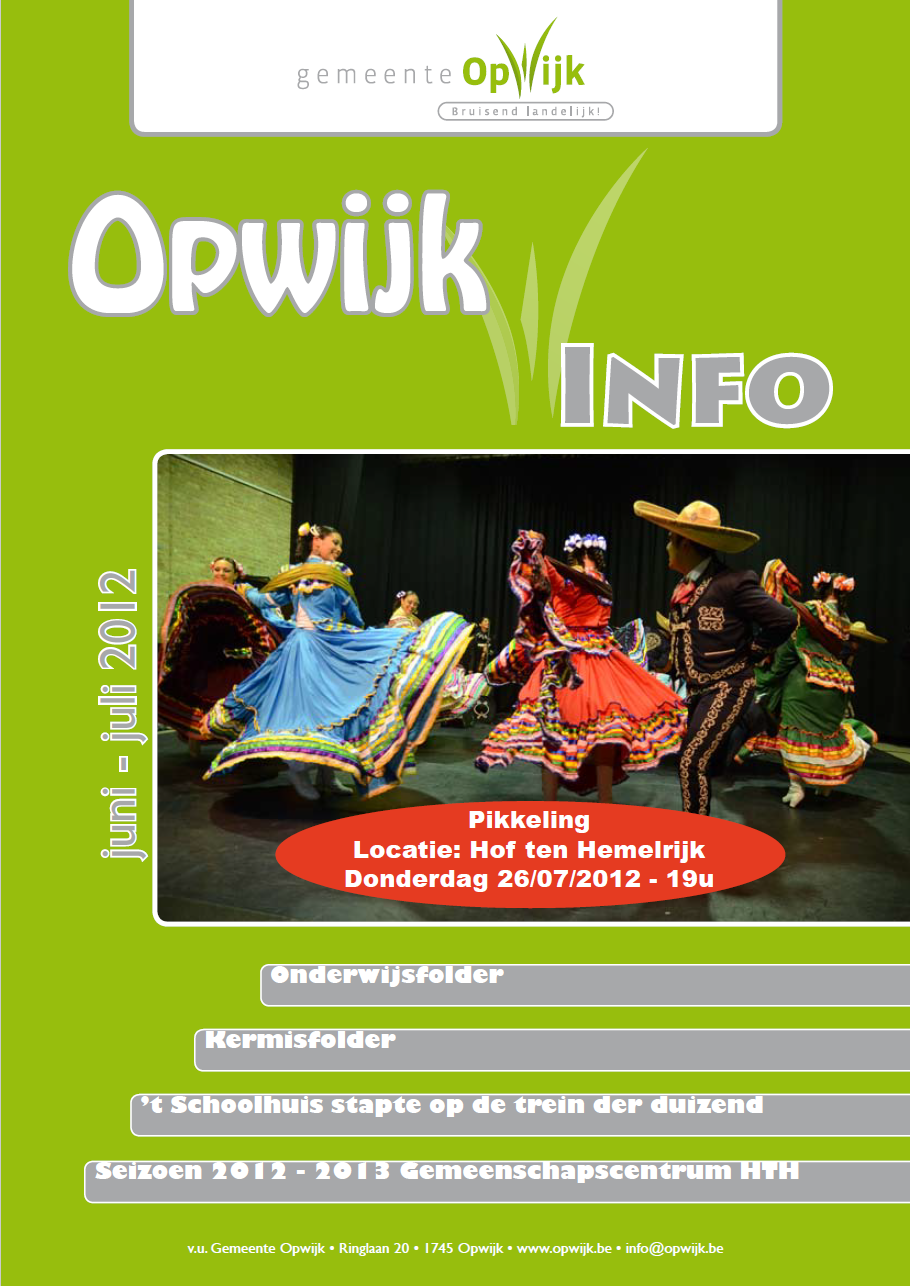  Infoblad juni - juli 2012