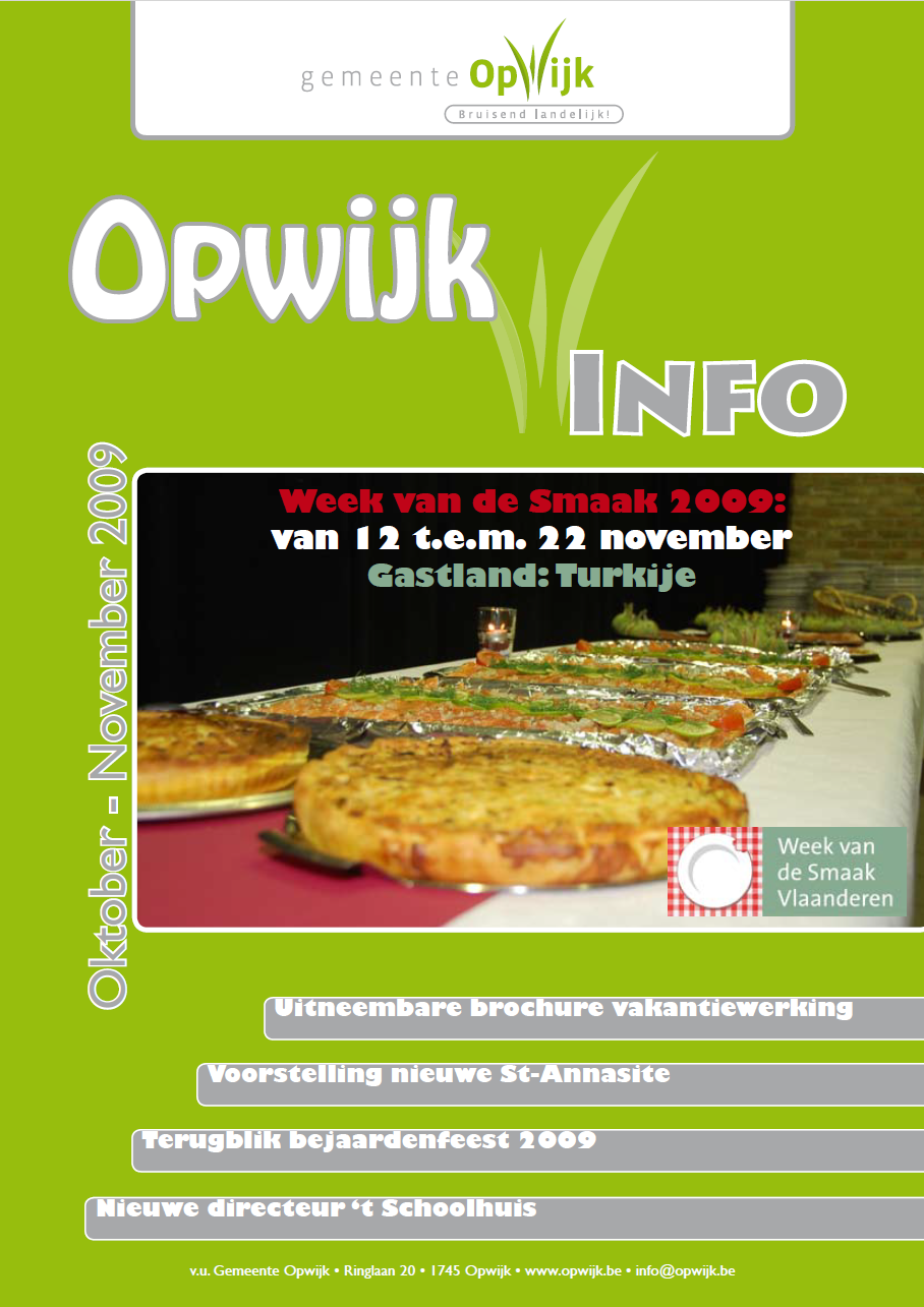  Infoblad oktober - november 2009