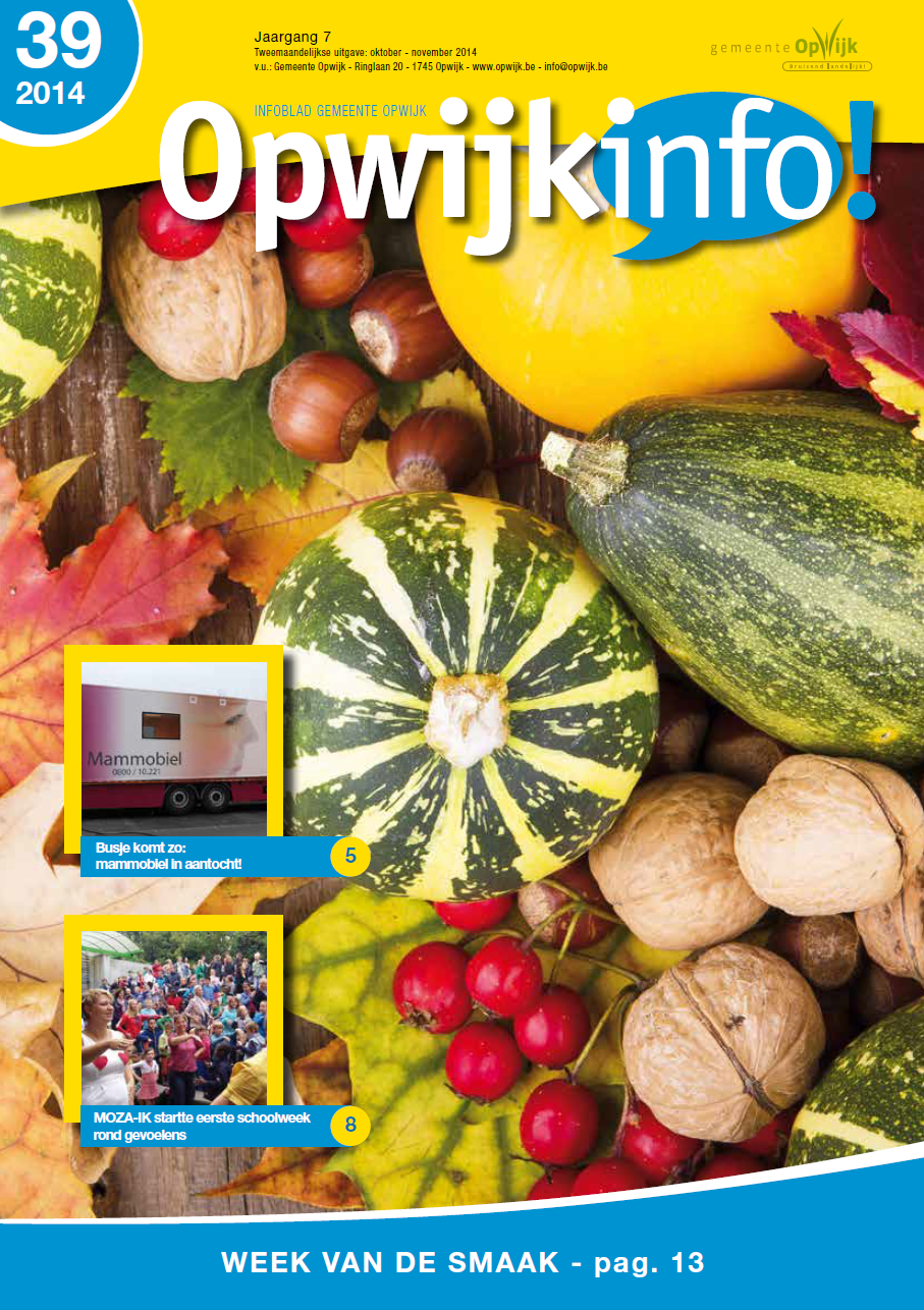  Infoblad oktober - november 2014