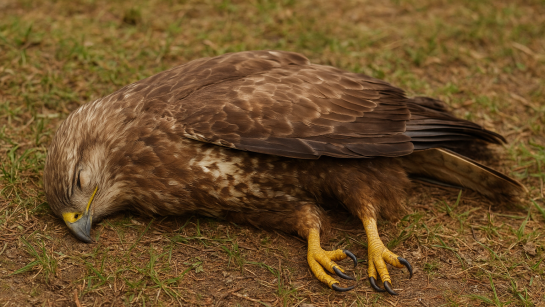 vogelgriep overleden buizerd
